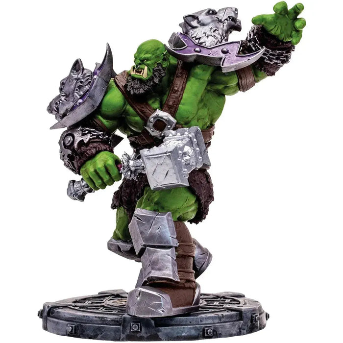 World of Warcraft - Orc Warrior & Orc Shaman with Mystery Weapon Action Figure (1:12 Scale) - McFarlane Toys