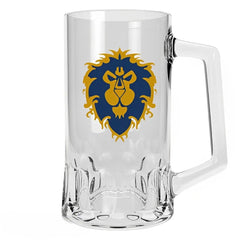 World of Warcraft - The Alliance Tankard Drinking Glass (16.9 oz.) - ABYstyle