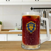 World of Warcraft - The Alliance Tankard Drinking Glass (16.9 oz.) - ABYstyle- Image 3