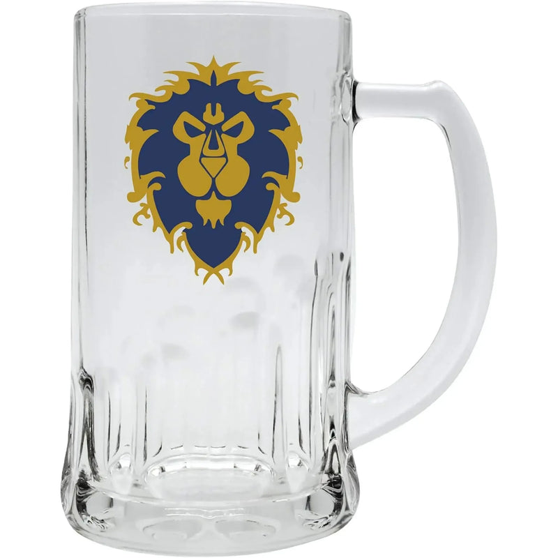 World of Warcraft - The Alliance Tankard Drinking Glass (16.9 oz.) - ABYstyle