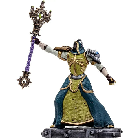 World of Warcraft - Undead Priest & Undead Warlock with Mystery Weapon Action Figure (1:12 Scale) - McFarlane Toys