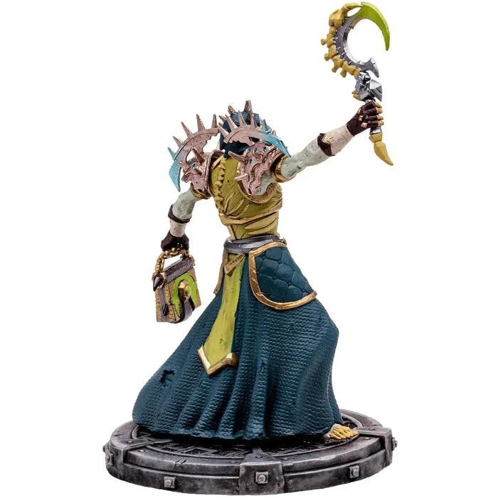 World of Warcraft - Undead Priest & Undead Warlock with Mystery Weapon Action Figure (1:12 Scale) - McFarlane Toys