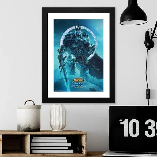 World of Warcraft [Wrath of the Lich King: Classic] - Arthas Framed Print (12"x16") - ABYstyle