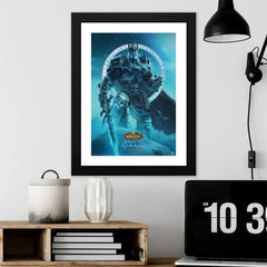 World of Warcraft [Wrath of the Lich King: Classic] - Arthas Framed Print (12"x16") - ABYstyle