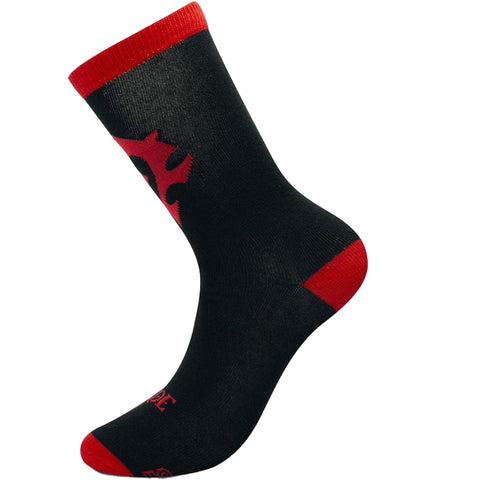 World of Warcraft - One-Size Horde Logo Unisex Crew Socks - ABYstyle - (2021) - Image 4