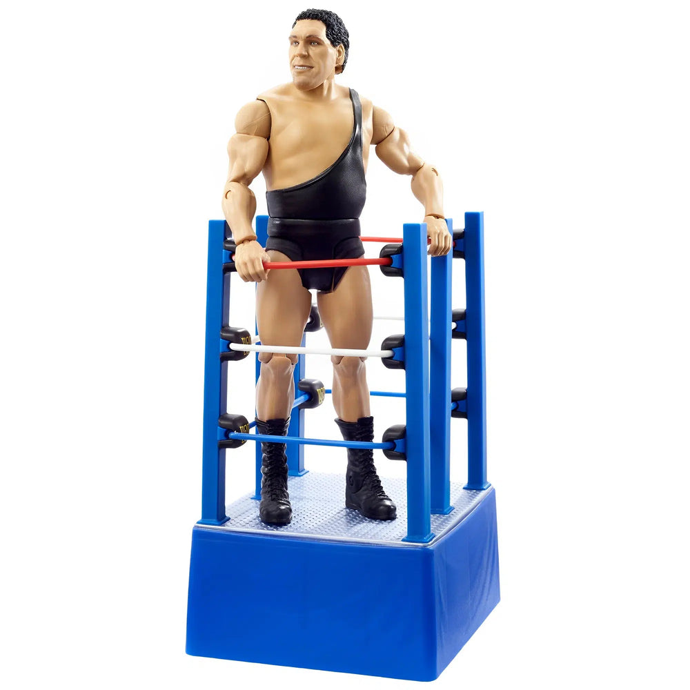 Wrestle Mania - Andre The Giant In Ring Cart Action Figure (6") - Mattel