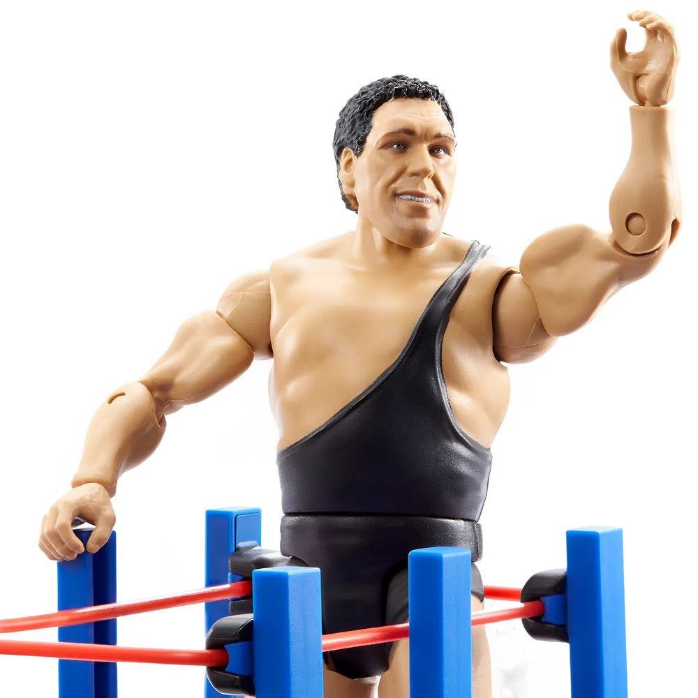 Wrestle Mania - Andre The Giant In Ring Cart Action Figure (6") - Mattel