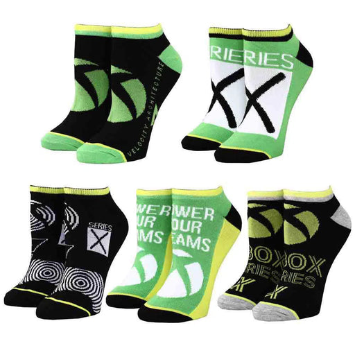 XBOX - Ankle Socks (5 Pairs) - Bioworld