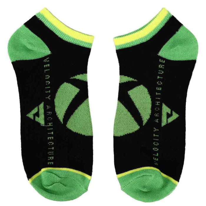 XBOX - Console Logo Ankle Socks (5 Pairs) - Bioworld