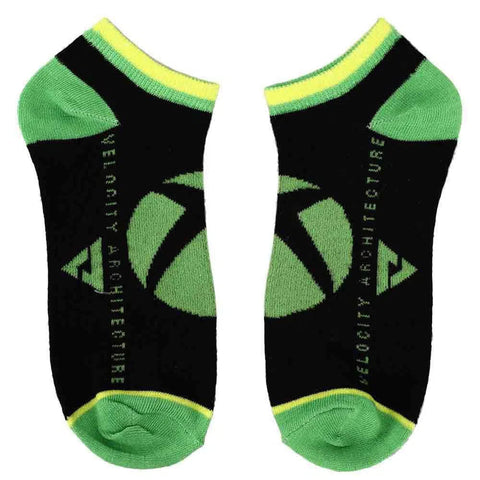 XBOX - Console Logo Ankle Socks (5 Pairs) - Bioworld