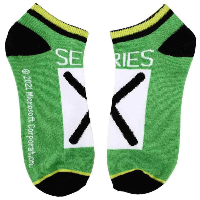 XBOX - Console Logo Ankle Socks (5 Pairs) - Bioworld