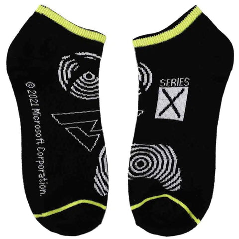 XBOX - Console Logo Ankle Socks (5 Pairs) - Bioworld