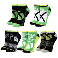 XBOX - Console Logo Ankle Socks (5 Pairs) - Bioworld- Image 1