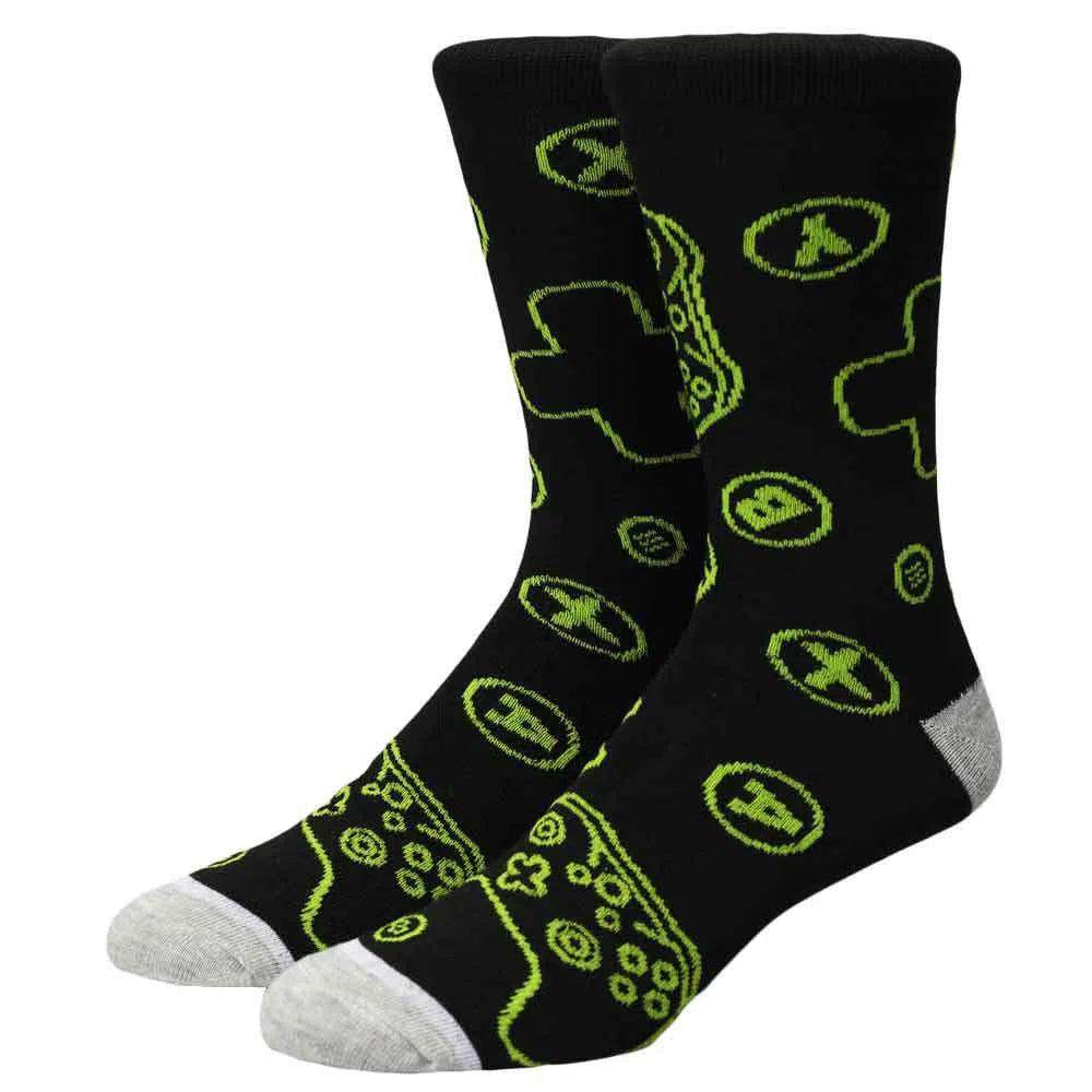 XBOX - Console Symbols & Logo Crew Socks (3 Pairs) - Bioworld