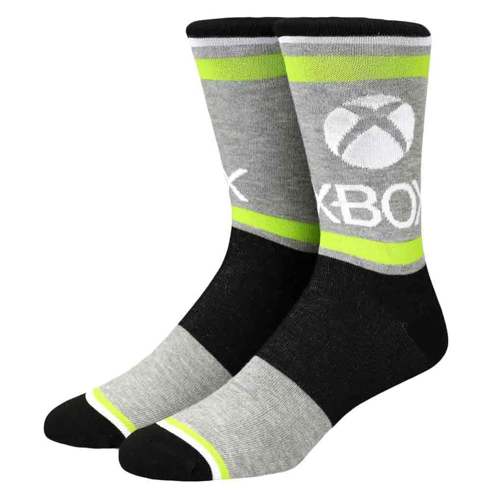 XBOX - Console Symbols & Logo Crew Socks (3 Pairs) - Bioworld