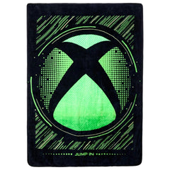 XBOX - Logo Plush Throw Blanket (60"x60") - Bioworld