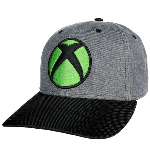 XBOX - Logo Snapback Hat (Gray, Curved Bill) - Bioworld