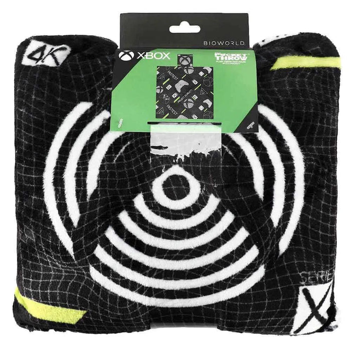 XBOX - Pillow Pocket Throw Blanket (All Over Print) - Bioworld