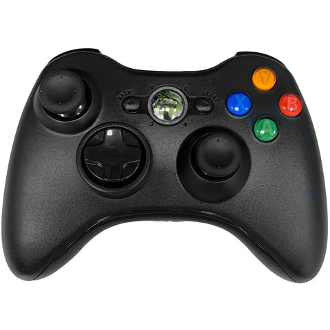 Xbox 360 - Black Wireless Controller - Old Skool