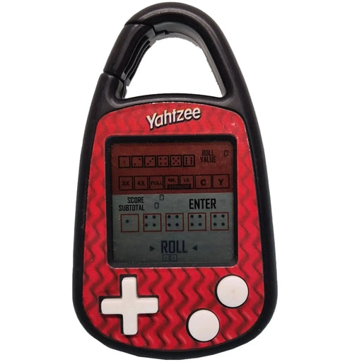 Yahtzee - Electronic Carabiner Edition Handheld Electronic Dice Game (1+ Players, Ages 8+) - Basic Fun [Hasbro] - (2011)