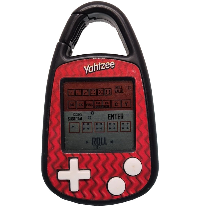 Yahtzee - Electronic Carabiner Edition Handheld Electronic Dice Game (1+ Players, Ages 8+) - Basic Fun [Hasbro] - (2011)