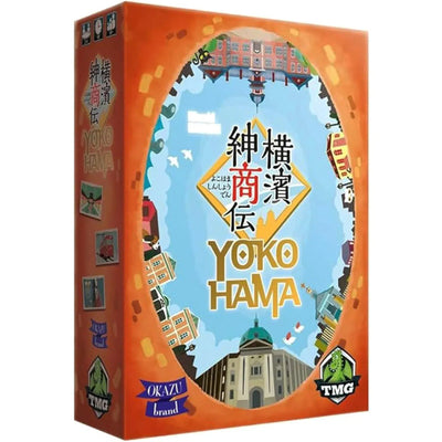 Yokohama - Economic Civilization Board Game for Family, and Adults (2-4 Players, Ages 14+) - Tasty Minstrel Games
