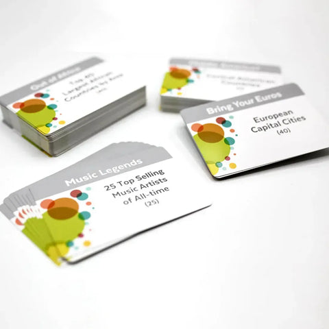 You-Bet-Cha! - Trivia Party Card Game for Family, Adults, and Children (2-6 Player, Ages 14+) - Gray Matters Games