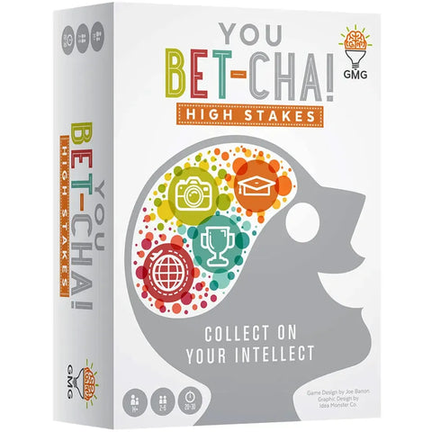 You-Bet-Cha! - Trivia Party Card Game for Family, Adults, and Children (2-6 Player, Ages 14+) - Gray Matters Games
