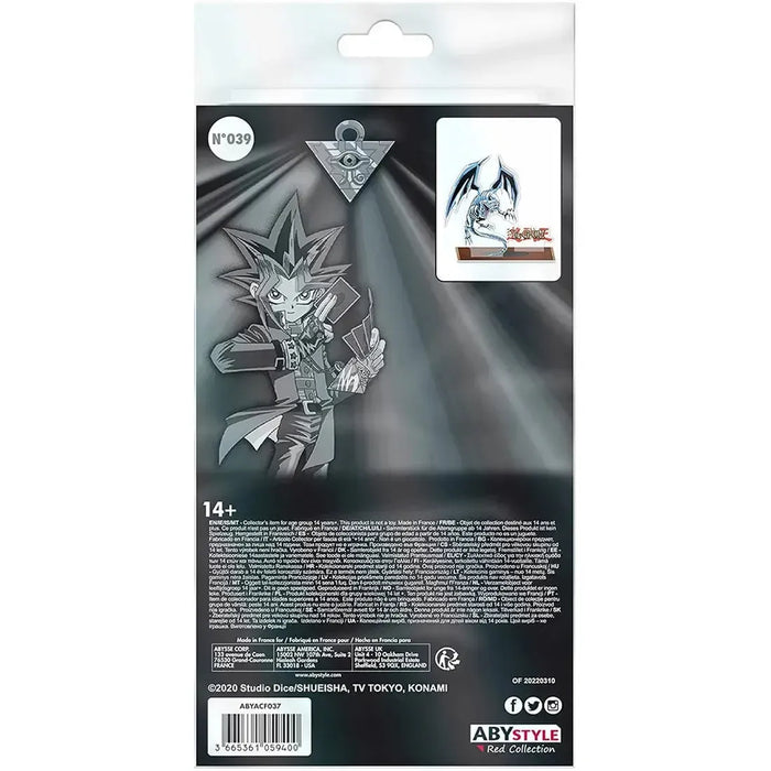Yu-Gi-Oh! - Blue Eyes White Dragon Standee Figure (3.75" Acrylic) - ABYstyle - Acryl Series