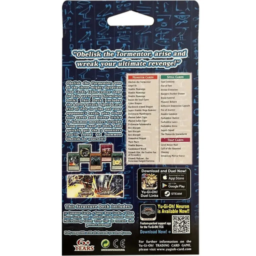 Yu-Gi-Oh! [Egyptian God Decks] - Obelisk the Tormentor Starter Deck (1st Edition)