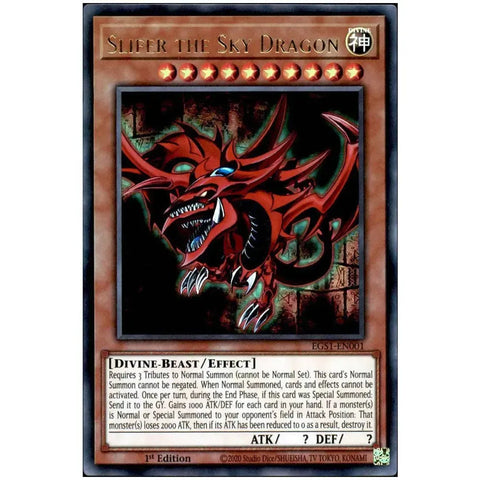 Yu-Gi-Oh! [Egyptian God Decks] - Slifer the Sky Dragon Starter Deck (1st Edition)