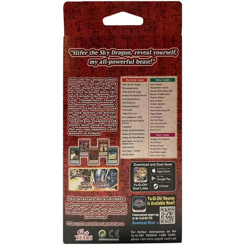 Yu-Gi-Oh! [Egyptian God Decks] - Slifer the Sky Dragon Starter Deck (1st Edition)
