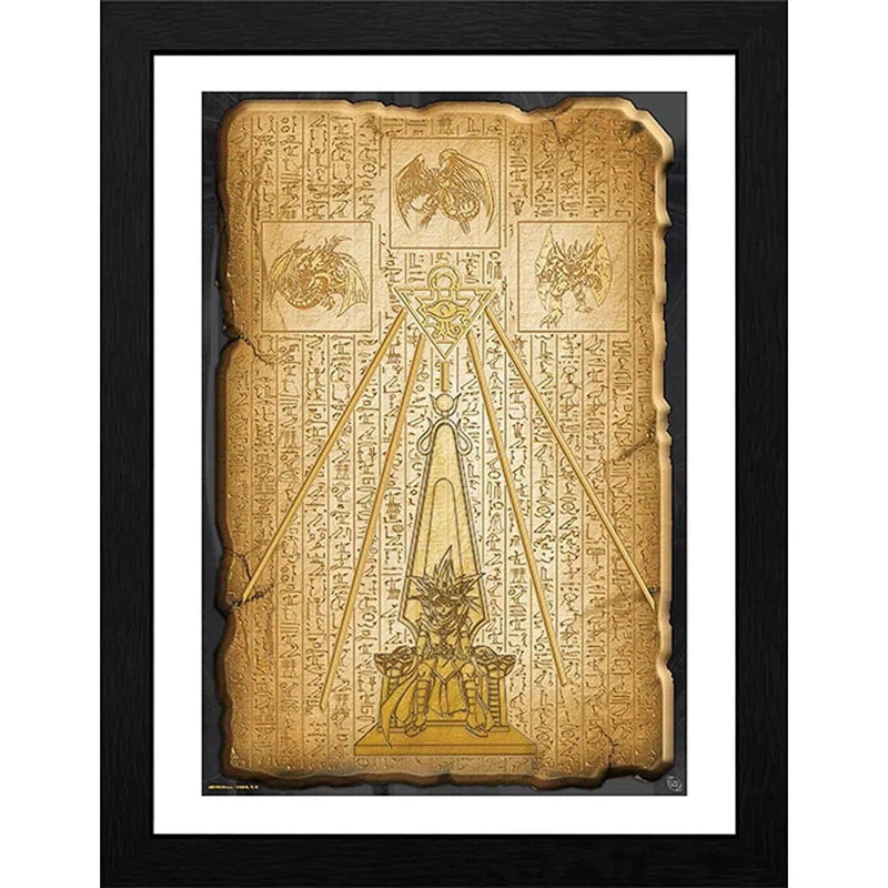 Yu-Gi-Oh! - Egyptian Tablet Framed Print (12