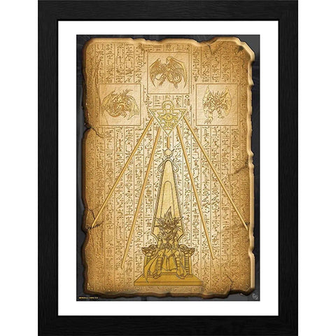 Yu-Gi-Oh! - Egyptian Tablet Framed Print (12