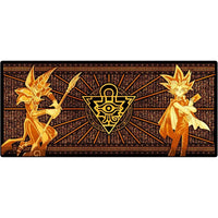 Yu-Gi-Oh! - Gold Dark Magician & Yugi XXL Mouse Pad (35.4"x15.7") - ABYstyle- Image 1