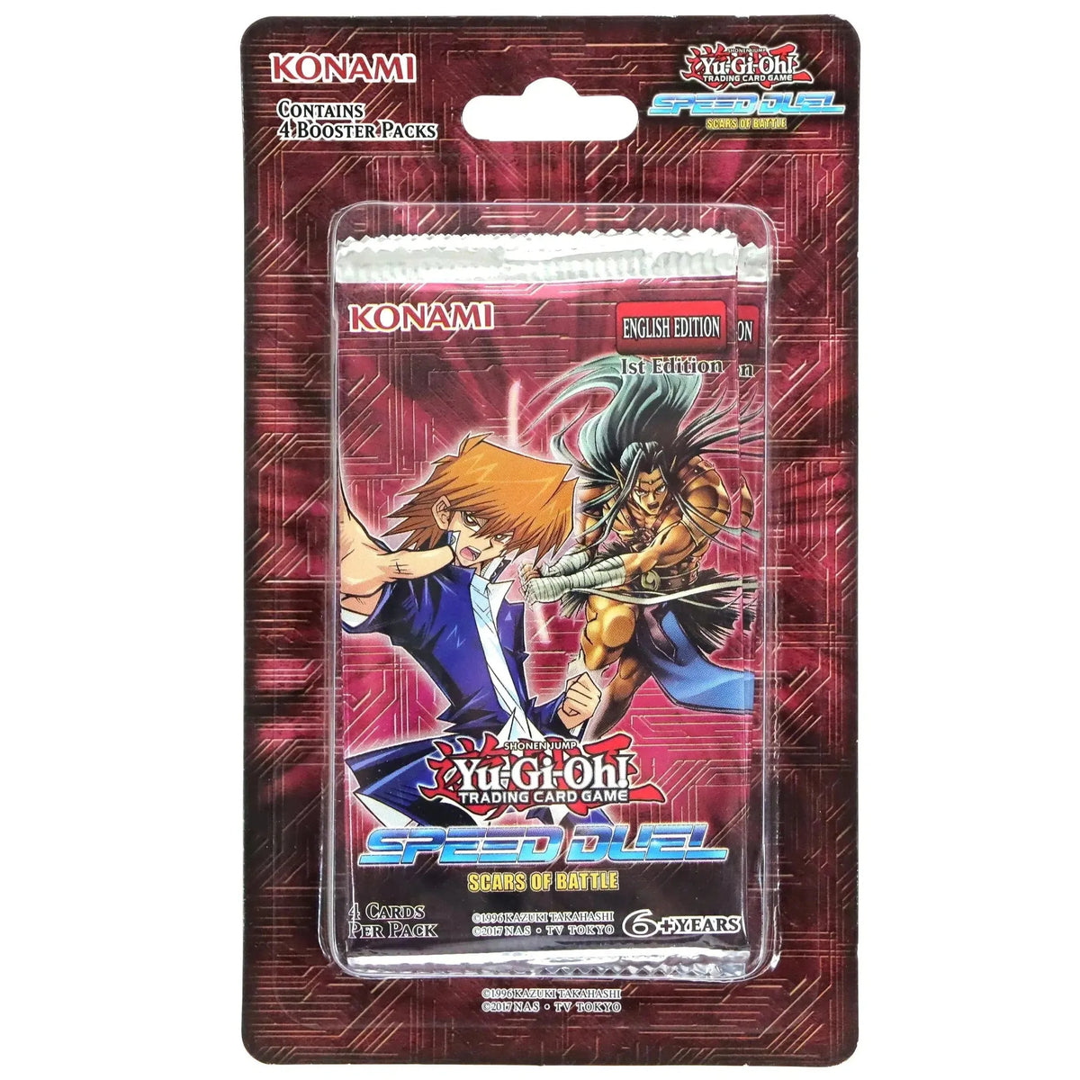 Yu-Gi-Oh! [Speed Duel: Scars of Battle] - 4 Booster Blister Pack Bundl   Poggers