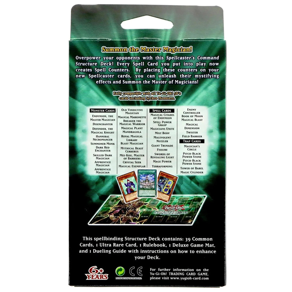 Yu-Gi-Oh! - Spellcaster's Command Structure Deck — Poggers