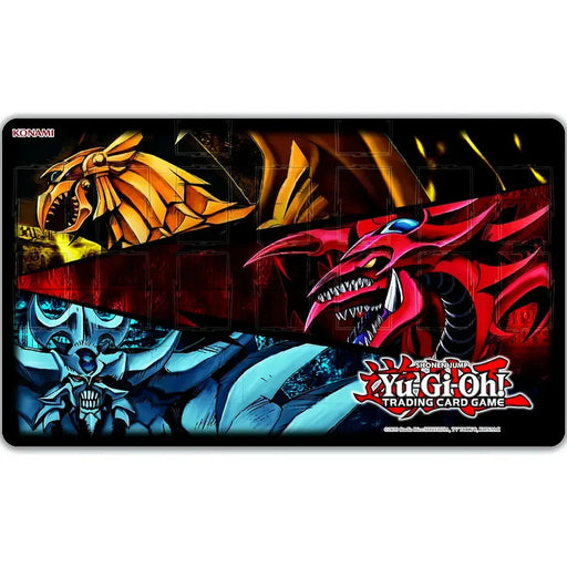 Yu-Gi-Oh! - Three Egyptian God Cards Card Game Playmat - Konami