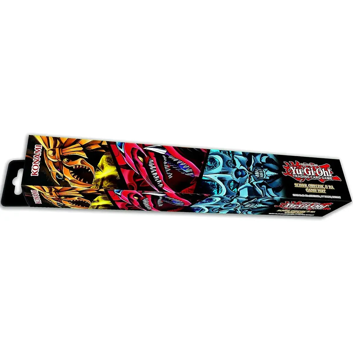 three yugioh god cards Yu-Gi-Oh! Slifer, Obelisk, and Ra Game Mat