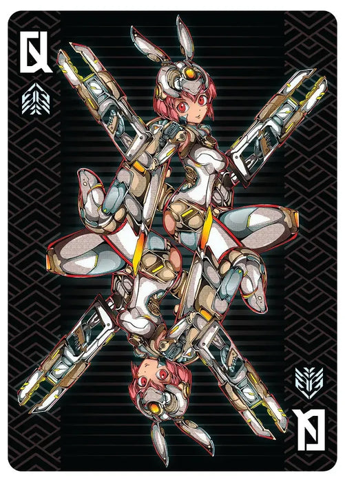 ZODIAKAI: ONYX Edition - Premium Cyberpunk Japanese Zodiac Playing Cards - Wonderland Workshop - KardecK Series