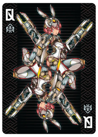 ZODIAKAI: ONYX Edition - Premium Cyberpunk Japanese Zodiac Playing Cards - Wonderland Workshop - KardecK Series - Image 10