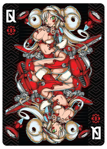 ZODIAKAI: ONYX Edition - Premium Cyberpunk Japanese Zodiac Playing Cards - Wonderland Workshop - KardecK Series - Image 11