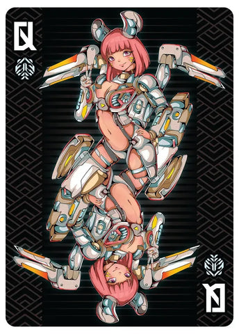 ZODIAKAI: ONYX Edition - Premium Cyberpunk Japanese Zodiac Playing Cards - Wonderland Workshop - KardecK Series - Image 12