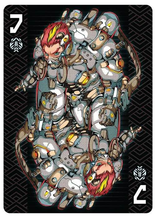 ZODIAKAI: ONYX Edition - Premium Cyberpunk Japanese Zodiac Playing Cards - Wonderland Workshop - KardecK Series