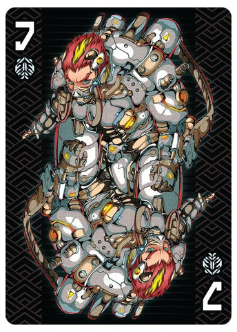 ZODIAKAI: ONYX Edition - Premium Cyberpunk Japanese Zodiac Playing Cards - Wonderland Workshop - KardecK Series - Image 14