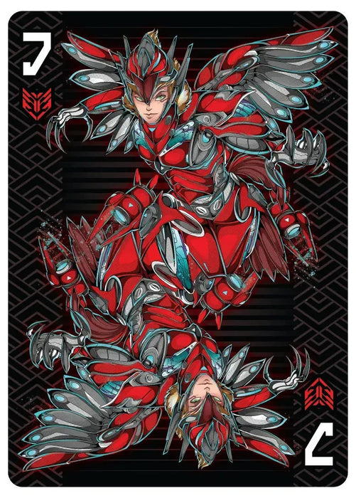 ZODIAKAI: ONYX Edition - Premium Cyberpunk Japanese Zodiac Playing Cards - Wonderland Workshop - KardecK Series