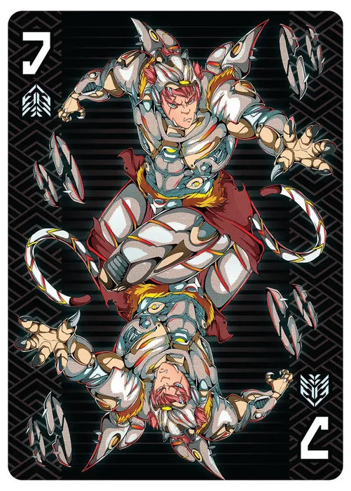 ZODIAKAI: ONYX Edition - Premium Cyberpunk Japanese Zodiac Playing Cards - Wonderland Workshop - KardecK Series