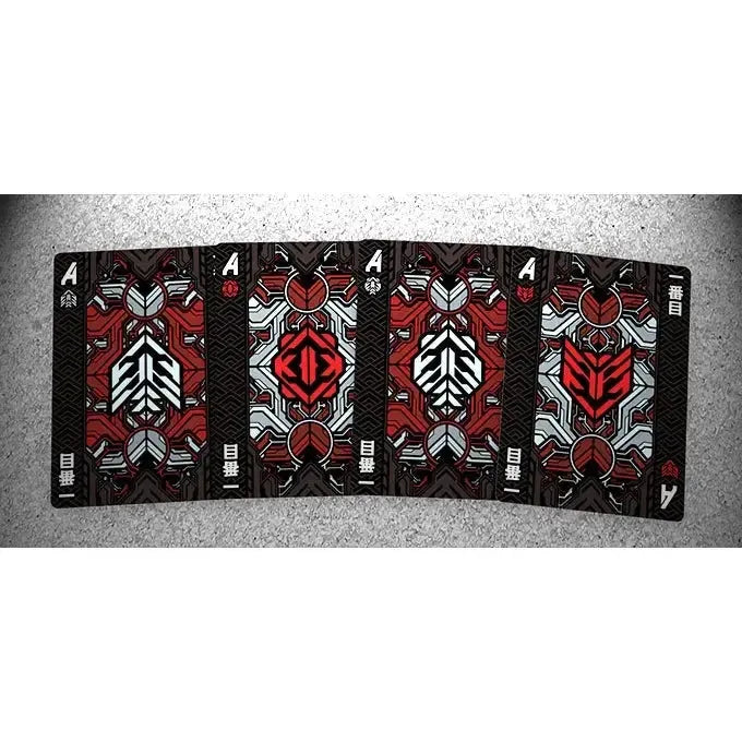 ZODIAKAI: ONYX Edition - Premium Cyberpunk Japanese Zodiac Playing Cards - Wonderland Workshop - KardecK Series
