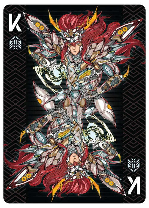 ZODIAKAI: ONYX Edition - Premium Cyberpunk Japanese Zodiac Playing Cards - Wonderland Workshop - KardecK Series