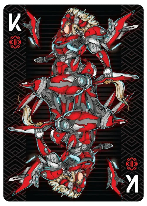 ZODIAKAI: ONYX Edition - Premium Cyberpunk Japanese Zodiac Playing Cards - Wonderland Workshop - KardecK Series